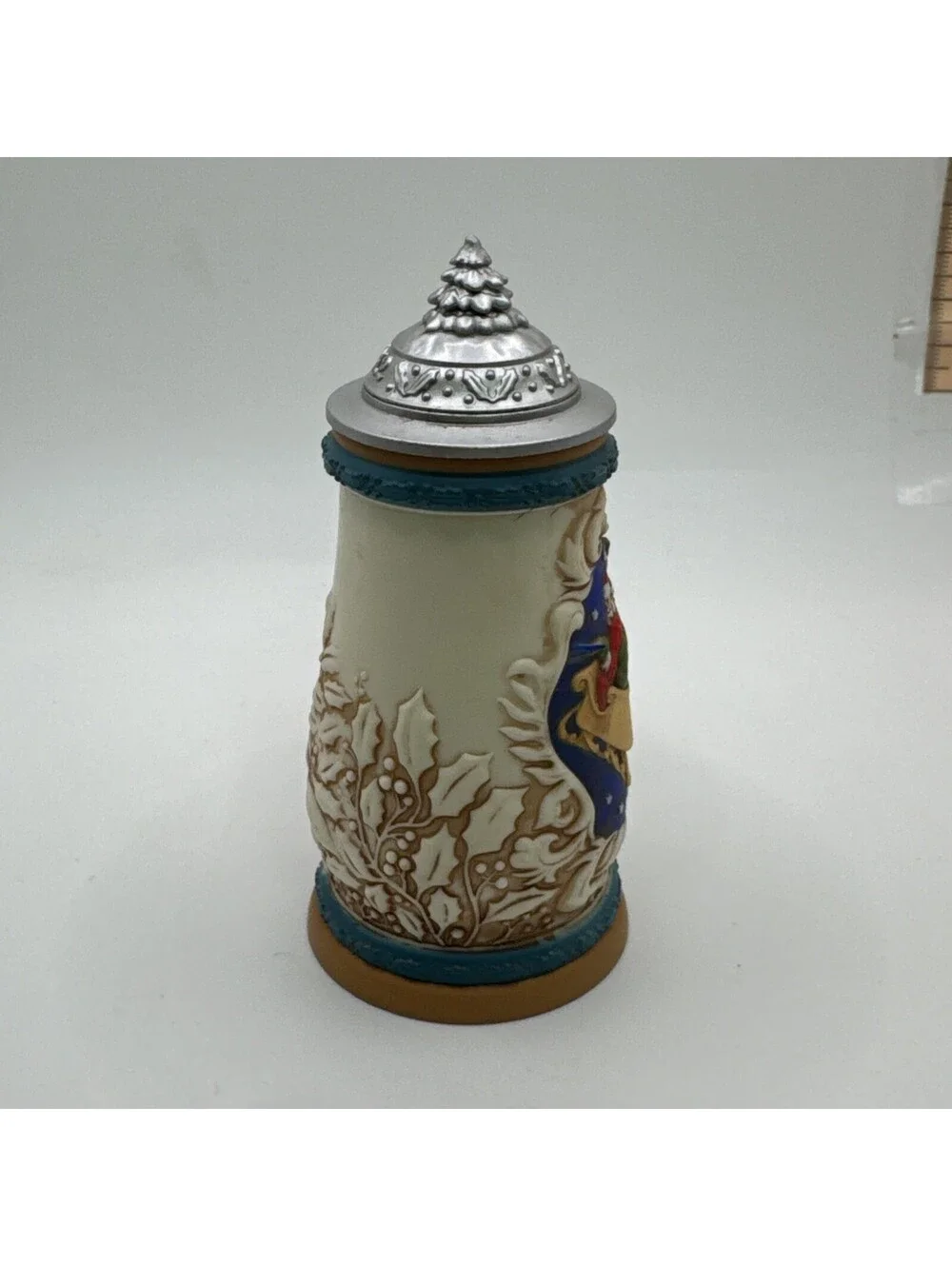 Hallmark Keepsake 2012 Ornament Beer Stein German Style Santa Sleigh With Box